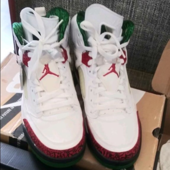 Nike Air Jordan Spizike OG 2014 green red